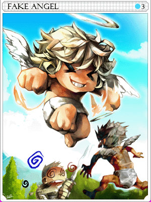 Fake Angel Card