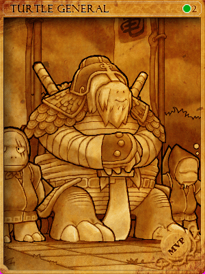 Sealed Turtle General Card