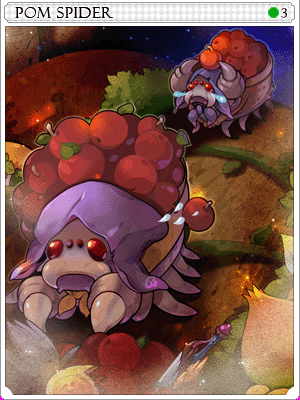 Pom Spider Card