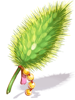 Large Foxtail Staff [1]