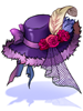 C Ladys Feather Hat [0]