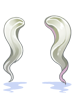 Costume Loose Wave Twin White [0]