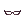 C. Black Framed Glasses