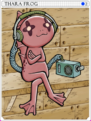 Thara Frog Card