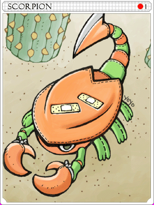 Scorpion Card