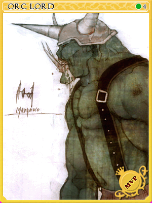Orc Lord Card