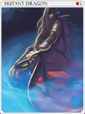Mutant Dragonoid Card