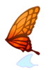 Red Butterfly Wing