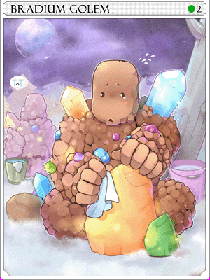 Bradium Golem Card
