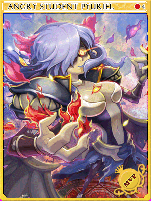 Angry Student Pyuriel Card