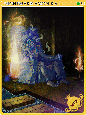 Nightmare Amon Ra Card