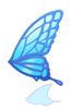 Blue Butterfly Wing