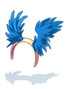 Deep Blue Angel Hairband [1]