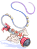 Bloody Floral Decoration Microphone [2]