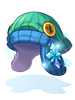 Costume Knit Cap Of Water [0]