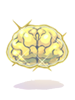 Costume Yellow Brain Hat [0]