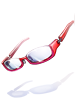 Costume Under Rim Glasses Red [0]