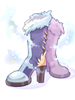 Heroic Silver Fox Leather Boots [1]