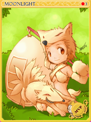Moonlight Flower Card