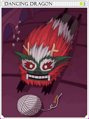 Dancing Dragon Card