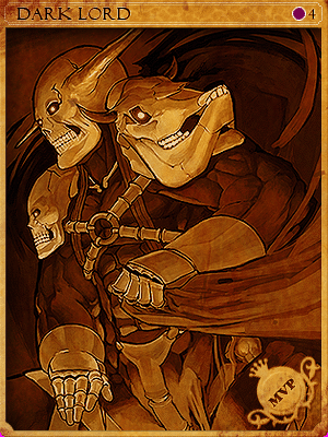 Sealed Dark Lord Card