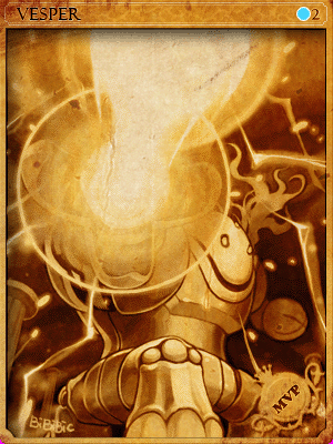 Sealed Vesper Card