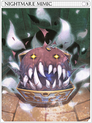 Nightmare Mimic Card