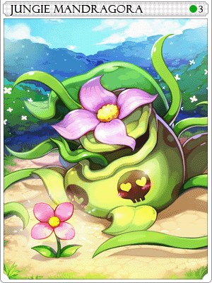 Jungle Mandragora Card