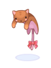 Brown Drooping Kitty [0]