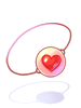 Kostum Heart Eyepatch [0]