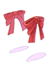 F Pair Of Red Ribbon [0]