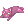 Costume Drooping Kitty Pink